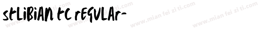 stlibian tc regular字体转换